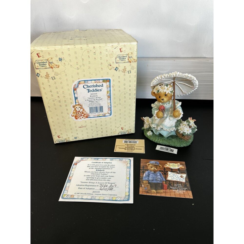 Cherished Teddies 203335 Kimberly "Summer Brings A Season Of Warmth"